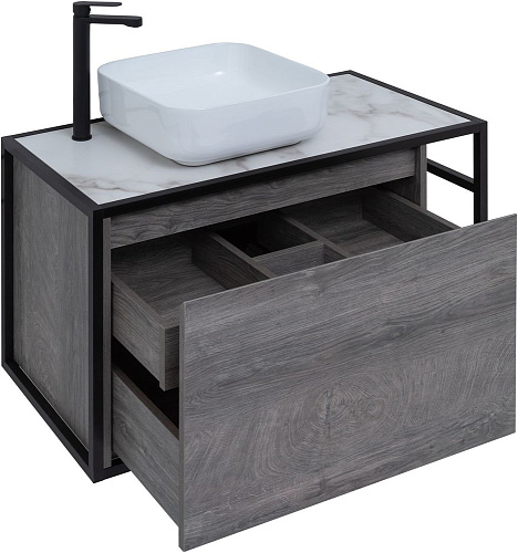 Тумба под раковину Aquanet Nova Lite Loft 90 L дуб рошелье 00261656 Тумба под раковину Aquanet Nova Lite Loft 90 L дуб рошелье 00261656