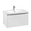 Тумба под раковину Villeroy &amp; Boch Subway 3.0 с подсветкой Pure White / Pure White C573L0VF