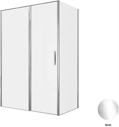 Душевой уголок Allen Brau Priority 140x80 3.31034.00 + 3.31040.00 хром Душевой уголок Allen Brau Priority 140x80 3.31034.00 + 3.31040.00 хром