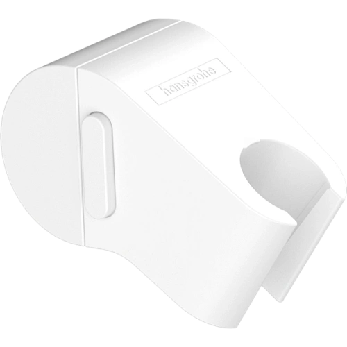 Держатель ручного душа Hansgrohe WallStoris регулируемый по высоте 27917700, матовый белый Держатель ручного душа Hansgrohe WallStoris регулируемый по высоте 27917700, матовый белый