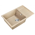 Кухонная мойка Milacio Navarra 78 Cuarzo (MC.77054), бежевый Кухонная мойка Milacio Navarra 78 Cuarzo (MC.77054), бежевый