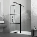 Душевая перегородка RGW Walk In WA-111B 1000 мм 411011110-84 черный, Easy Clean Душевая перегородка RGW Walk In WA-111B 1000 мм 411011110-84 черный, Easy Clean