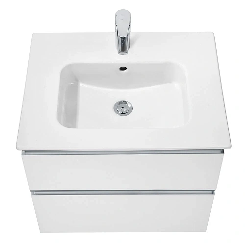 Тумба под раковину Roca The Gap 60 белый глянец 2 ящика A857397806 Тумба под раковину Roca The Gap 60 белый глянец 2 ящика A857397806