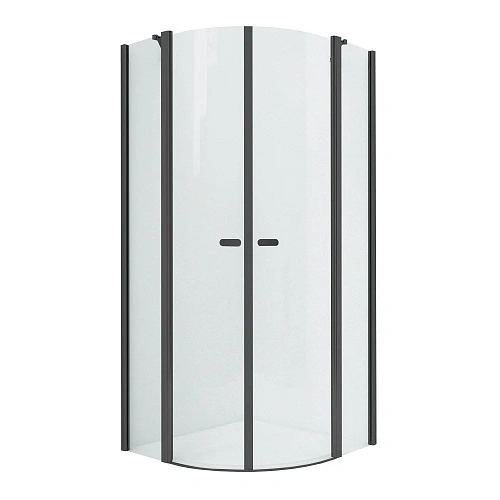 Душевой уголок NEW TRENDY NEW SOLEO BLACK 90x90x195 K-0539 (черный) Душевой уголок NEW TRENDY NEW SOLEO BLACK 90x90x195 K-0539 (черный)