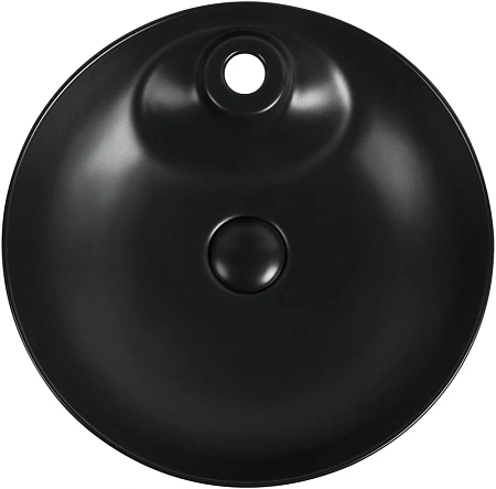 Раковина Aquanet Moon-2-MB 43 накладная, черная матовая MOON-2-MB Раковина Aquanet Moon-2-MB 43 накладная, черная матовая MOON-2-MB