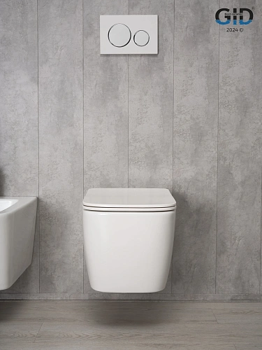 Унитаз подвесной Gid Tr2140 62254Y белый 51x35x37.5 с крышкой микролифт Унитаз подвесной Gid Tr2140 62254Y белый 51x35x37.5 с крышкой микролифт