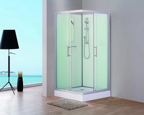 Душевая кабина Esbano ELEGANCIA (ESKB90CK) квадратная без крыши EST-90CK: 90x90x210см Душевая кабина Esbano ELEGANCIA (ESKB90CK) квадратная без крыши EST-90CK: 90x90x210см