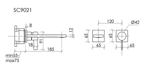 Смеситель для раковины Sancos Linn SC9021BG c внутренней частью, брашированное золото, PVD покрытие Смеситель для раковины Sancos Linn SC9021BG c внутренней частью, брашированное золото, PVD покрытие