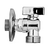 Кран для подсоединения стиральной машины Nobili AV00121/1CR