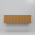 Детальная картинка товара «тумба с раковиной artdecco elizabeth 140 ael14w11d200 белый дуб»
