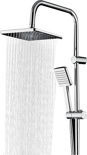 Душевая система Agger Right A2994000 с изливом, хром Душевая система Agger Right A2994000 с изливом, хром