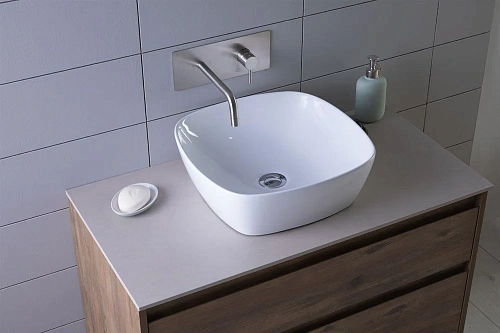 Раковина Aquanet Trend-1 40 накладная TREND-1 Раковина Aquanet Trend-1 40 накладная TREND-1