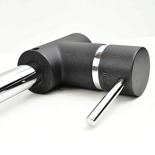 Смеситель для кухни Paini Cox METALLIC BLACK 7844572CR599H1KM Смеситель для кухни Paini Cox METALLIC BLACK 7844572CR599H1KM