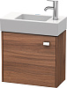 Картинка анонса товара «тумба под раковину duravit brioso br4051l1079 подвесная 48 см орех»