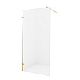 Душевая перегородка NEW TRENDY AVEXA GOLD BRUSHED 50x200 EXK-7000 брашированное золото Душевая перегородка NEW TRENDY AVEXA GOLD BRUSHED 50x200 EXK-7000 брашированное золото