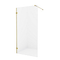 Душевая перегородка NEW TRENDY AVEXA GOLD BRUSHED 50x200 EXK-7000 брашированное золото Душевая перегородка NEW TRENDY AVEXA GOLD BRUSHED 50x200 EXK-7000 брашированное золото