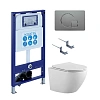 Комплект унитаза SET Aquatek ЕВРОПА-070 4в1 с инсталляцией, креплением, клавишей смыва и сиденьем микролифт Комплект унитаза SET Aquatek ЕВРОПА-070 4в1 с инсталляцией, креплением, клавишей смыва и сиденьем микролифт