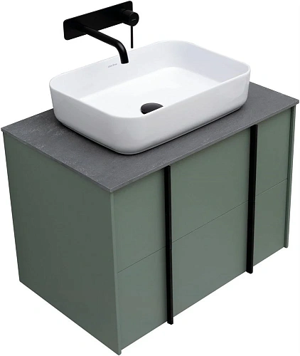 Тумба под раковину Allen Brau Reality 70 1.32004.CGM олива матовый Тумба под раковину Allen Brau Reality 70 1.32004.CGM олива матовый