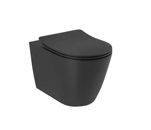 Унитаз подвесной Kludi RESA R 23WCSET39 керамический с сиденьем Унитаз подвесной Kludi RESA R 23WCSET39 керамический с сиденьем