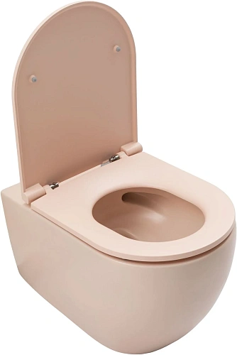 Унитаз подвесной Allen Brau Reality 4.32015.SM сиденье с микролифт розовый Унитаз подвесной Allen Brau Reality 4.32015.SM сиденье с микролифт розовый