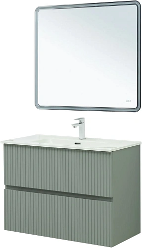 Тумба под раковину Aquanet Джейн 90 мисти грин 00313319 напольная/подвесная Тумба под раковину Aquanet Джейн 90 мисти грин 00313319 напольная/подвесная