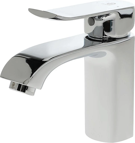 Смеситель для раковины STWORKI Бурос BU-01cr , однорычажный, латунь, российский, с аэратором 549883 Смеситель для раковины STWORKI Бурос BU-01cr , однорычажный, латунь, российский, с аэратором 549883