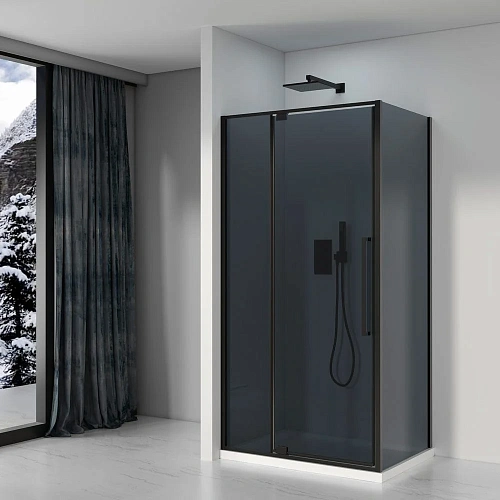 Душевой уголок Black&White S818 BG (1000х800х1950) 8181000G Душевой уголок Black&White S818 BG (1000х800х1950) 8181000G