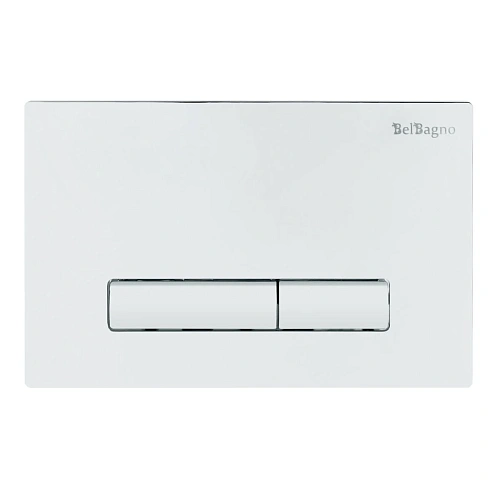 Клавиша смыва BelBagno GENOVA белый BB018-GV-BIANCO Клавиша смыва BelBagno GENOVA белый BB018-GV-BIANCO