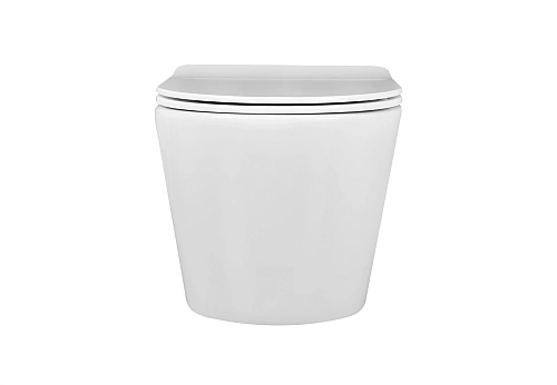 Унитаз подвесной Aquatek ВЕГА AQ1905-00 525x360x320 безободковый, тонкое сиденье Soft Close Унитаз подвесной Aquatek ВЕГА AQ1905-00 525x360x320 безободковый, тонкое сиденье Soft Close