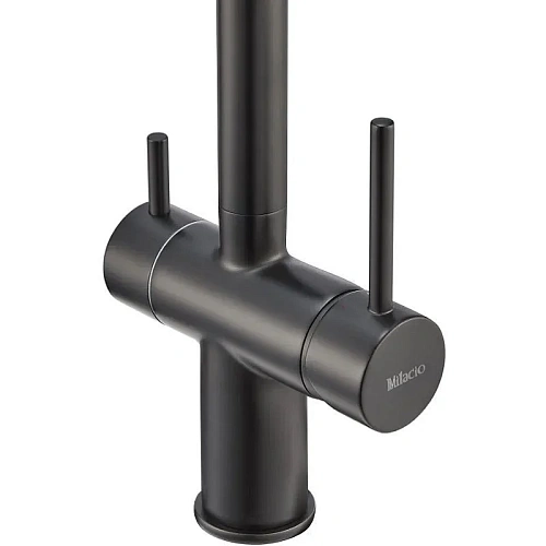 Смеситель для кухни Milacio Ultra 557 (MCU.557.TB) total black Смеситель для кухни Milacio Ultra 557 (MCU.557.TB) total black
