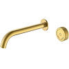 Картинка анонса товара «смеситель для раковины boheme tech matt gold 158/2-mg»