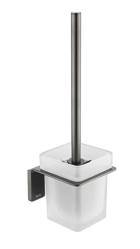 Ершик для унитаза IDDIS Slide (SLIGMG0i47) матовое стекло, графит Ершик для унитаза IDDIS Slide (SLIGMG0i47) матовое стекло, графит