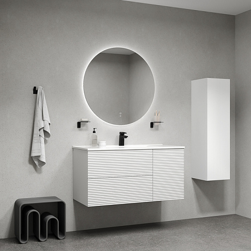 Тумба с раковиной IDDIS Bild (BIL10W0i95K) подвесная, 100 см, белый Тумба с раковиной IDDIS Bild (BIL10W0i95K) подвесная, 100 см, белый