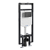 Картинка анонса товара «инсталляция для унитаза wasserkraft dinkel 58tlt.010.me.mb03 с клавишей смыва черный»