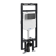 Инсталляция для унитаза WasserKRAFT Dinkel 58TLT.010.ME.MB03 с клавишей смыва черный Инсталляция для унитаза WasserKRAFT Dinkel 58TLT.010.ME.MB03 с клавишей смыва черный