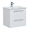 Тумба под раковину DREJA GIO, 60 см, подвесная, 2 ящика, белый глянец 77.0101W Тумба под раковину DREJA GIO, 60 см, подвесная, 2 ящика, белый глянец 77.0101W