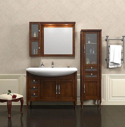 Шкаф-пенал Opadiris Мираж, светлый орех, правый (Р) 00-00000054 Шкаф-пенал Opadiris Мираж, светлый орех, правый (Р) 00-00000054