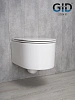 Унитаз подвесной Gid Tr2150 62233Y белый 49x36x36 с крышкой микролифт