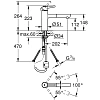 Смеситель для кухни GROHE Concetto с выдвижным изливом, суперсталь (31129DC1) Смеситель для кухни GROHE Concetto с выдвижным изливом, суперсталь (31129DC1)