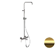 Душевая система Remer Energy EY34ASSDBG, брашированное золото Душевая система Remer Energy EY34ASSDBG, брашированное золото