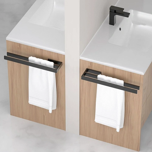 Полотенцедержатель Timo Petruma 15252/03 черный Полотенцедержатель Timo Petruma 15252/03 черный