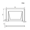 Экран для ванны торцевой Timo TP80S 79,5 см Экран для ванны торцевой Timo TP80S 79,5 см