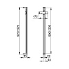 Душевая штанга Keuco EDITION 11 51185010900 Душевая штанга Keuco EDITION 11 51185010900