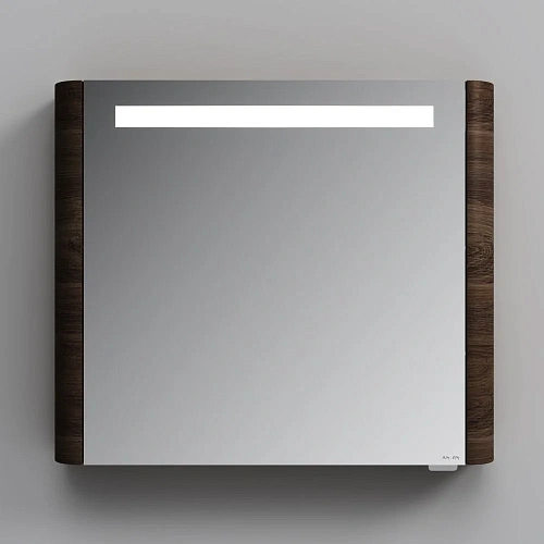 Зеркальный шкаф AM.PM Sensation M30MCR0801NF правый, 80 см, с подсветкой, орех Зеркальный шкаф AM.PM Sensation M30MCR0801NF правый, 80 см, с подсветкой, орех