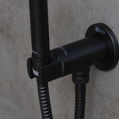 Гигиенический душ Lemark Solo LM7171BL, встраиваемый, черный Гигиенический душ Lemark Solo LM7171BL, встраиваемый, черный