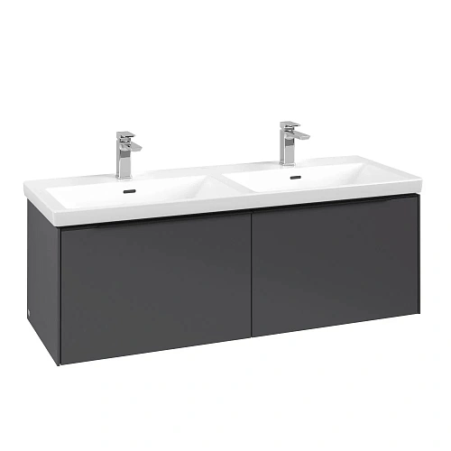 Тумба под раковину Villeroy & Boch Subway 3.0 Graphite / Graphite C56701VR C56701VR Тумба под раковину Villeroy & Boch Subway 3.0 Graphite / Graphite C56701VR C56701VR