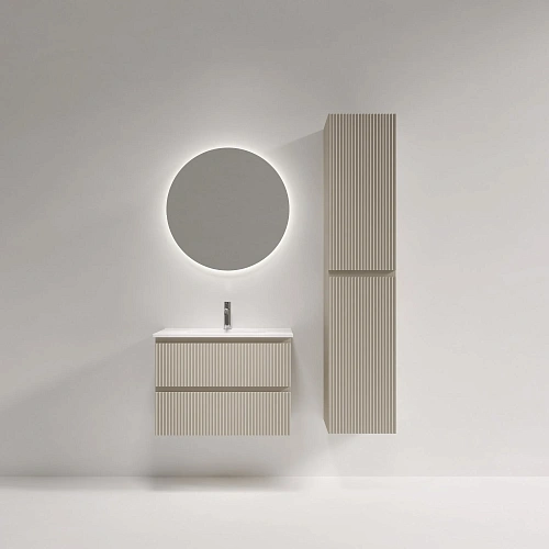 Тумба под раковину SANCOS Snob SNR70/39CE R 690х390х500 Beige Soft подвесная Тумба под раковину SANCOS Snob SNR70/39CE R 690х390х500 Beige Soft подвесная