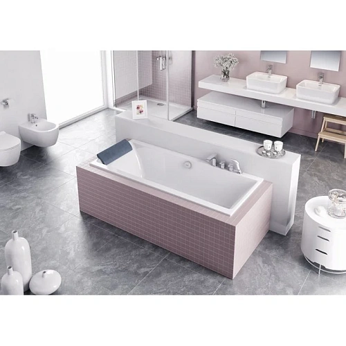 Акриловая ванна EXCELLENT Pryzmat Slim 180x80 WAEX.PRY18WHS Акриловая ванна EXCELLENT Pryzmat Slim 180x80 WAEX.PRY18WHS