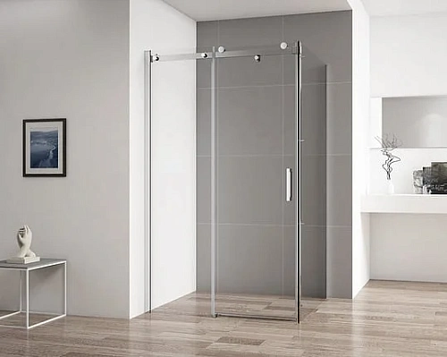 Боковая стенка CEZARES STYLUS-SOFT-100-FIX-C-Cr без пристенного профиля Боковая стенка CEZARES STYLUS-SOFT-100-FIX-C-Cr без пристенного профиля