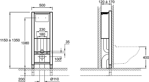 Комплект унитаза Jacob Delafon Presquille E21743RU-00 с инсталляцией и кнопкой смыва Комплект унитаза Jacob Delafon Presquille E21743RU-00 с инсталляцией и кнопкой смыва